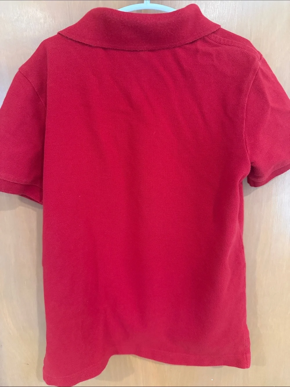 Ralph Lauren Kids Red Polo Shirt with Embroidered Pony
